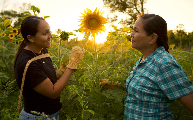 Toni House and Her Daughter Jasmine Jimerson of the Oneida Nation Take Their Lead From the Natural World