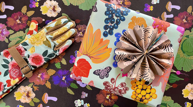 Easy To Make Paper Ornaments Made From Gift Wrap