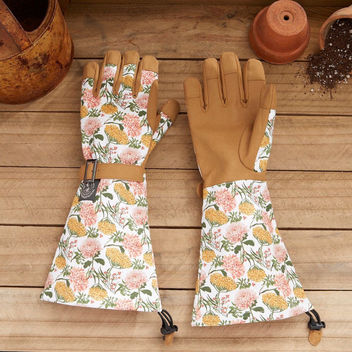 long arm gardening gloves ladies Buy Woodland Garden Arm Saver Gloves