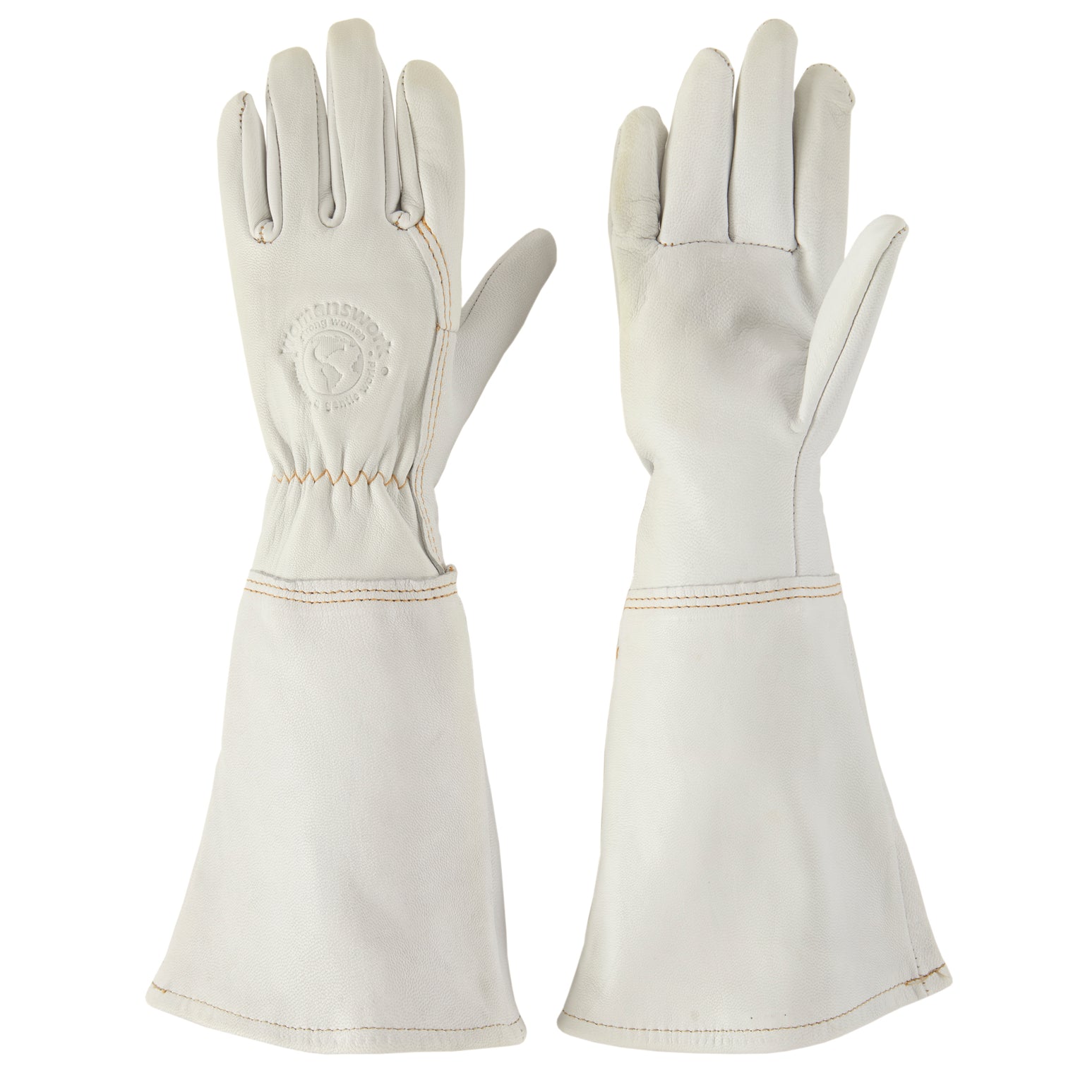 Goatskin gauntlet glove