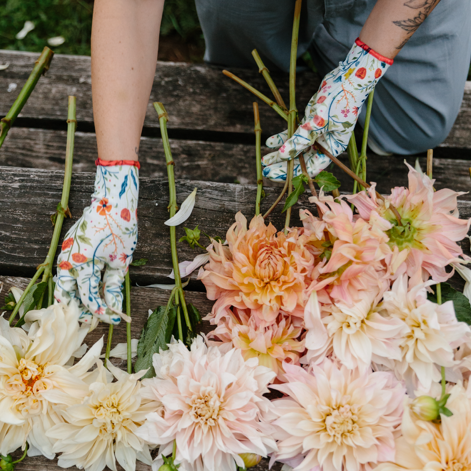 Nitrile Weeder Gloves