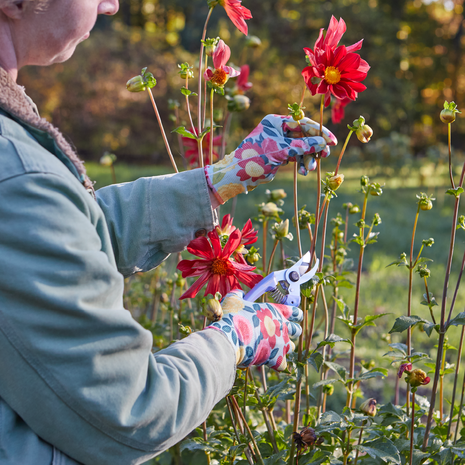 Nitrile Weeder Gloves