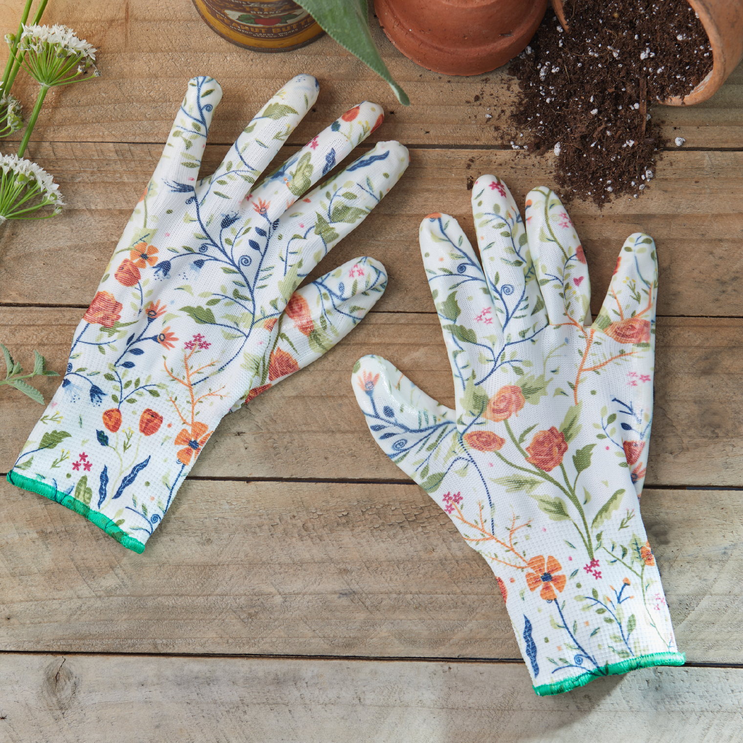 Nitrile Weeder Gloves