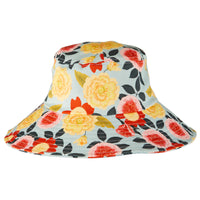 Cotton Bucket Sun Hat in Heirloom Garden