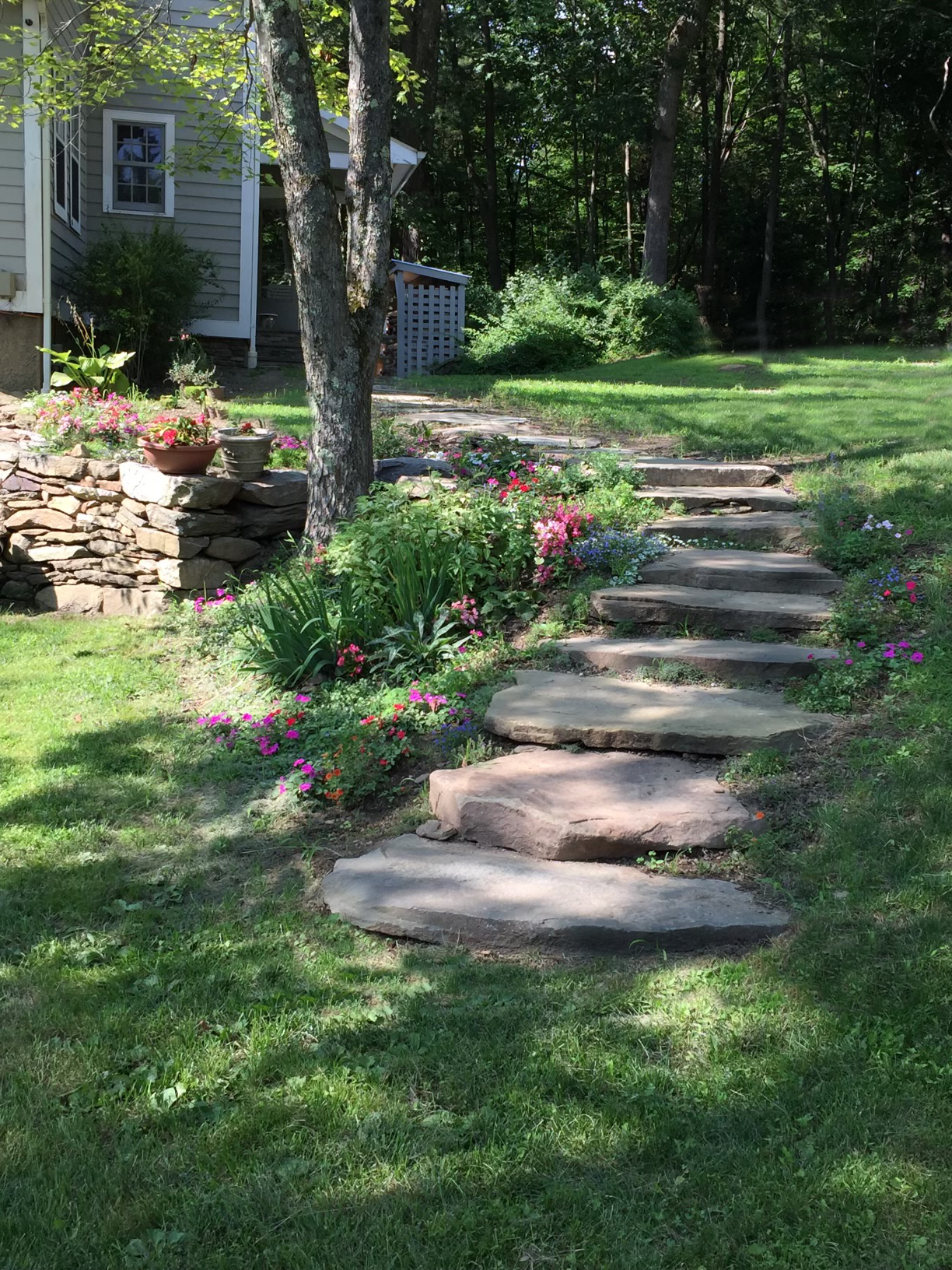 Landscape Design: Creating Steps in the Landscape | womanswork.com