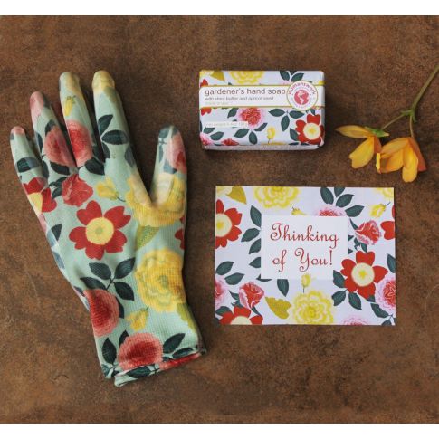 Heirloom Garden Weeder Glove Spa Set