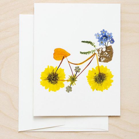 Note Card - Flower Pedals