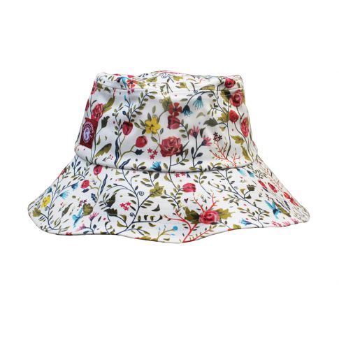 Cotton Bucket Sun Hat -- Garden of Paradise